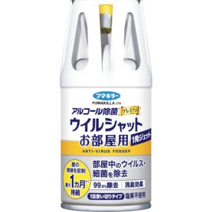 フマキラー フマキラー 446586 アルコール消毒プレミアムウイルシャットお部屋用1発ジェット100ml