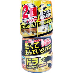 フマキラー フマキラー ドラ ネズミバリア 強力忌避剤 400g×2個パック