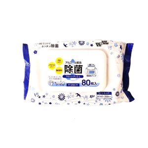 やなぎプロダクツ やなぎ PF除菌ウエットティッシュ蓋付 80枚入 OS-122