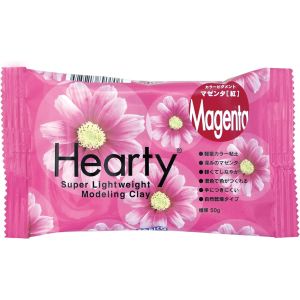 パジコ PADICO パジコ 軽量粘土 ハーティクレイ マゼンタ 50g 301252 日本製 PDC1252