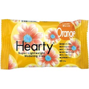 パジコ PADICO パジコ 軽量粘土 ハーティクレイ オレンジ 50g 301257 日本製 PDC1257