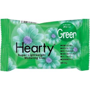 パジコ PADICO パジコ 軽量粘土 ハーティクレイ グリーン 50g 301258 日本製 PDC1258
