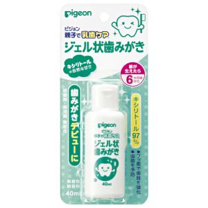 ピジョン Pigeon ピジョン 親子で乳歯ケア ジェル状歯みがき 40ml