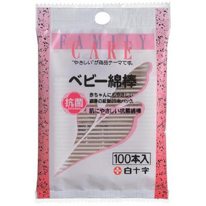 白十字 白十字 ファミリーケア FCベビー綿棒