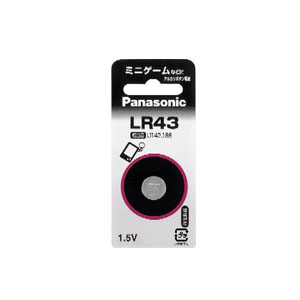 Panasonic パナソニック ボタン電池 LR43P