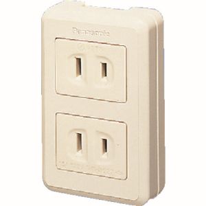 パナソニック panasonic パナソニック WKS112 リファイン露出ダブルコンセント