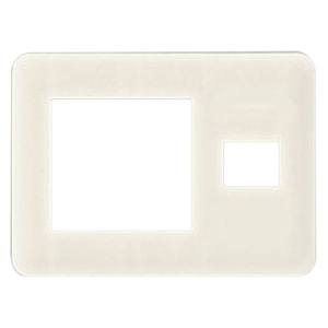 パナソニック Panasonic パナソニック WN8401W フルカラー2連接穴+1コ用モダンP W