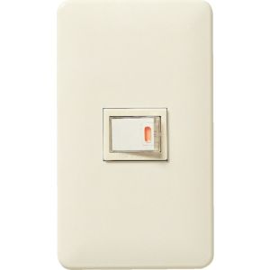パナソニック Panasonic パナソニック WNP5151MWP フルカラー埋込ほたるスイッチB 片切 ネームカバー付 モダンプレート付 ミルキーホワイト Panasonic