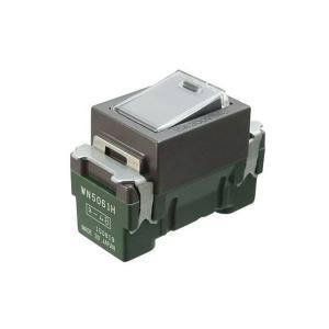 パナソニック Panasonic パナソニック WN5061H フルカラー埋込ネームスイッチB グレ- 