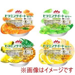 森永乳業クリニコ 森永乳業クリニコ 390049 0653251 ビタミンサポートゼリー いろいろセット 78g× 4種×6 