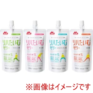 森永乳業クリニコ 森永乳業クリニコ 517761 0658616 リハたいむゼリー いろいろセット 4種 120g ×6個入