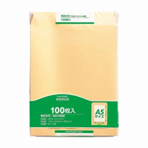 マルアイ マルアイ PK-158 クラフト封筒 角5 85g 100枚入