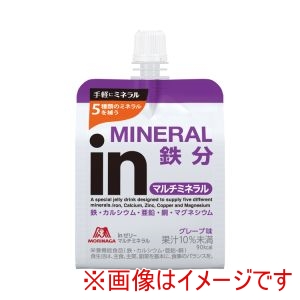 森永製菓 森永製菓 515899 inゼリー マルチミネラル 180g×6個入