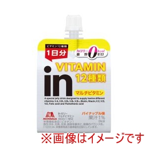 森永製菓 森永製菓 515897 inゼリー マルチビタミンカロリーゼロ 180g×6個入