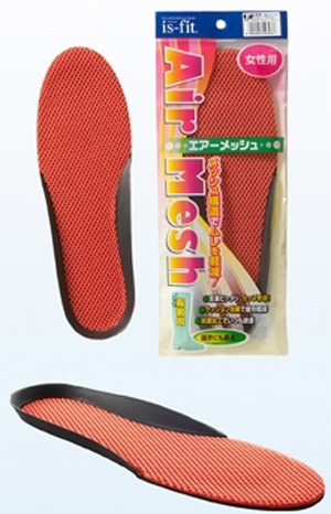  モリト MORITO モリト M050-3037 エアーメッシュインソール 女性用フリー 23.0-25.0cm オレンジ