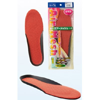 モリト MORITO モリト M050-3037 エアーメッシュインソール 女性用フリー 23.0-25.0cm オレンジ