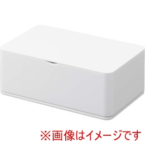 山崎実業 Yamazaki 山崎実業 スマート ウェットティッシュ ケース ホワイト 5578