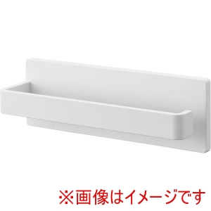 山崎実業 Yamazaki 山崎実業 プレート フィルムフック タオル ハンガー W18 ホワイト 6259