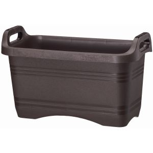 大和プラスチック 大和プラスチック ハンドルプランター 深55型 ダークブラウン