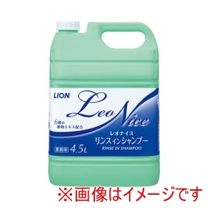 ライオンハイジーン ライオンハイジーン 330008 レオナイス リンスインシャンプー 4.5L フルーティーフローラルの香り