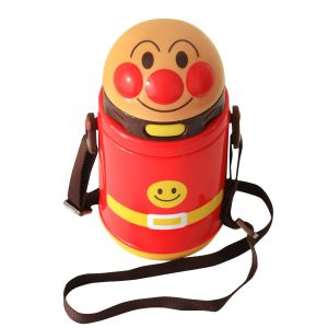 レック LEC レック アンパンマン ストロー付 ダイカット 水筒 400ml KK-318