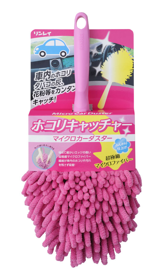  リンレイ RINREI リンレイ マイクロカーダスター ホコリキャッチャー ピンク K-3 965292