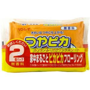 リンレイ RINREI リンレイ つやピカワックスシート 無香料10枚入×２個パック