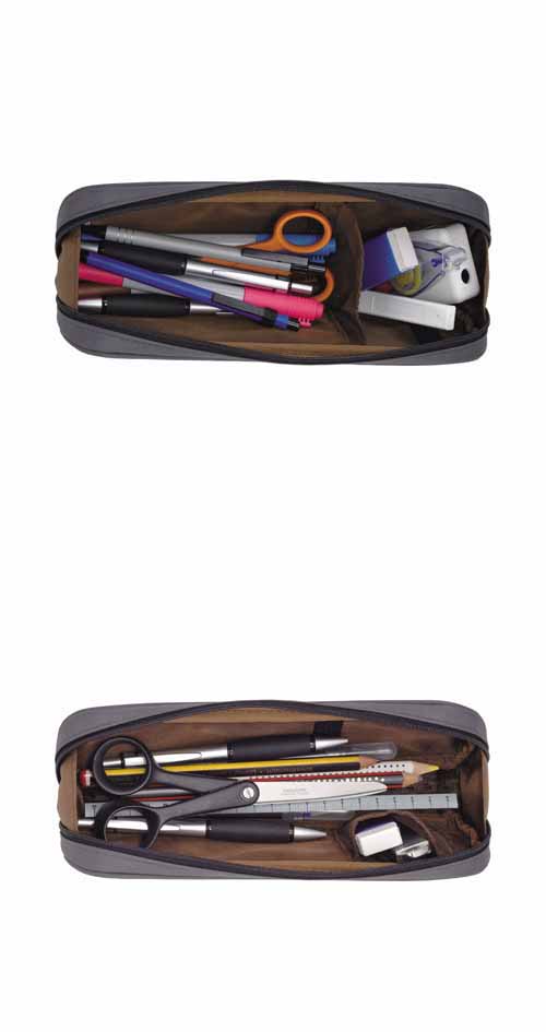  リヒトラブ LIHITLAB ペンケース 2ウェイタイプ 黄緑 A-7552-6