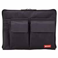リヒトラブ LIHITLAB リヒトラブ バッグインバッグ A5サイズ 黒 A-7553-24