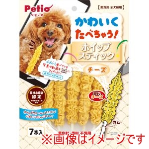 ペティオ Petio ペティオ かわいくたべちゃう ホイップスティック チーズ 7本入