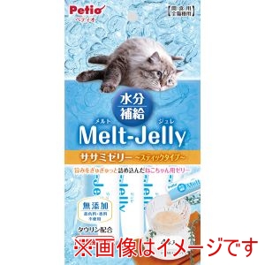 ペティオ Petio ペティオ メルトジュレ 水分補給 ササミゼリー スティックタイプ 4本入