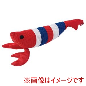 ペティオ Petio ペティオ らくらくデンタルTOY けりぐるみ 歯みがき上手なエビ