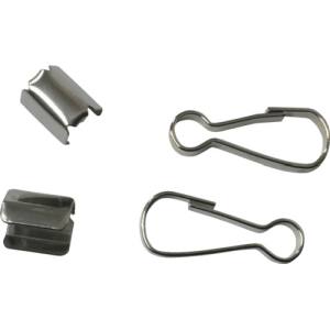 ユタカメイク Yutaka ユタカメイク JN-02 金具 紐用ナスカンセット 中丸紐用B4mm×A21m