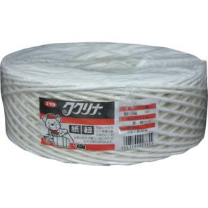 ユタカメイク Yutaka ユタカメイク M-146 紙ヒモ ホワイト 25X90m