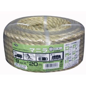 ユタカメイク Yutaka ユタカメイク MM-920 ロープ マニラロープ万能パック 9φ×20m