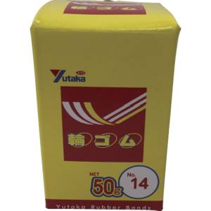 ユタカメイク Yutaka ユタカメイク TTB-1405 輪ゴム箱入り 14 50g