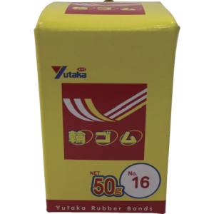 ユタカメイク Yutaka ユタカメイク TTB-1605 輪ゴム箱入り 16 50g