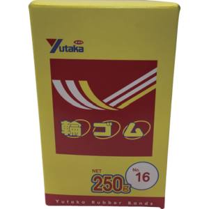 ユタカメイク Yutaka ユタカメイク TTB-1625 輪ゴム箱入り 16 250g