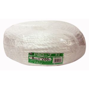 ユタカメイク Yutaka ユタカメイク PS8-200 ロープ PSロープ 8φ×200m