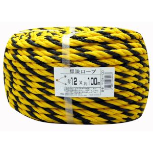 ユタカメイク Yutaka 軽量 標識ロープ 巻物 12×100M Y12-100