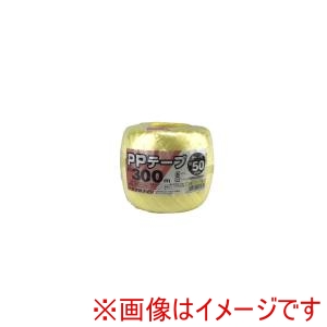 ユタカメイク Yutaka ユタカメイク M-301-4 PPテープ玉巻 50ミリX300M イエロー