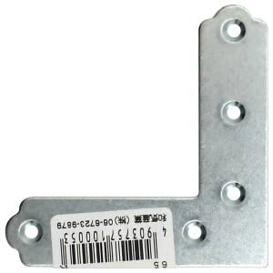 和気産業 和気産業 ユニクロ隅金 平横 65mm BK-005