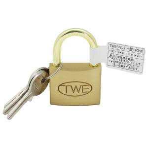 和気産業 和気産業 TWE シリンダー錠 40mm