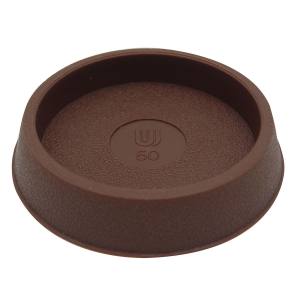和気産業 和気産業 イスゴム 平置 丸型 茶 50mm GK-262