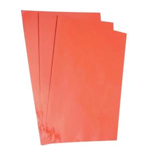 和気産業 和気産業 安全反射シート 赤 3枚入 150×100mm WT-217