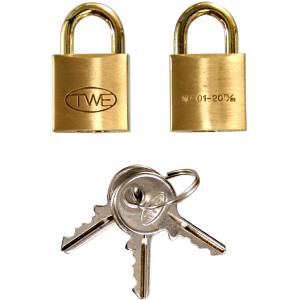 和気産業 和気産業 同一キーシリンダー錠 2個入 20mm VA-025