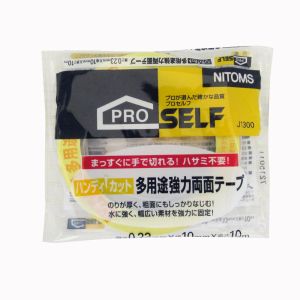 ニトムズ Nitto ニトムズ J1300 ハンディカット多用途強力両面テープ 10mm×10M