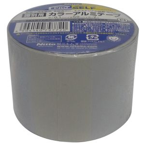 ニトムズ Nitto ニトムズ J3772 プロセルフ 識別用カラーアルミテープ 白 50mmx2m