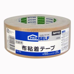 ニトムズ Nitto ニトムズ 750 布粘着テープ 50mm×25M