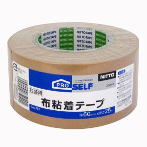 ニトムズ Nitto ニトムズ 750 布粘着テープ 60mm×25M